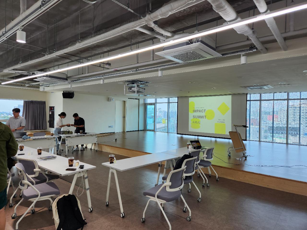 임팩트 써밋 제주밋업 참석