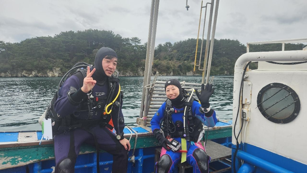 ドライスーツで調べる日本と韓国のスキューバダイビング文化 ‐ 済州島(チェジュ島)スキューバダイビング