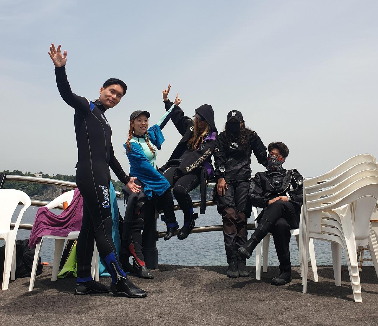 水中カメラで 知る日本と韓国のスキューバダイビング文化 ‐ 済州島(チェジュ島)スキューバダイビング