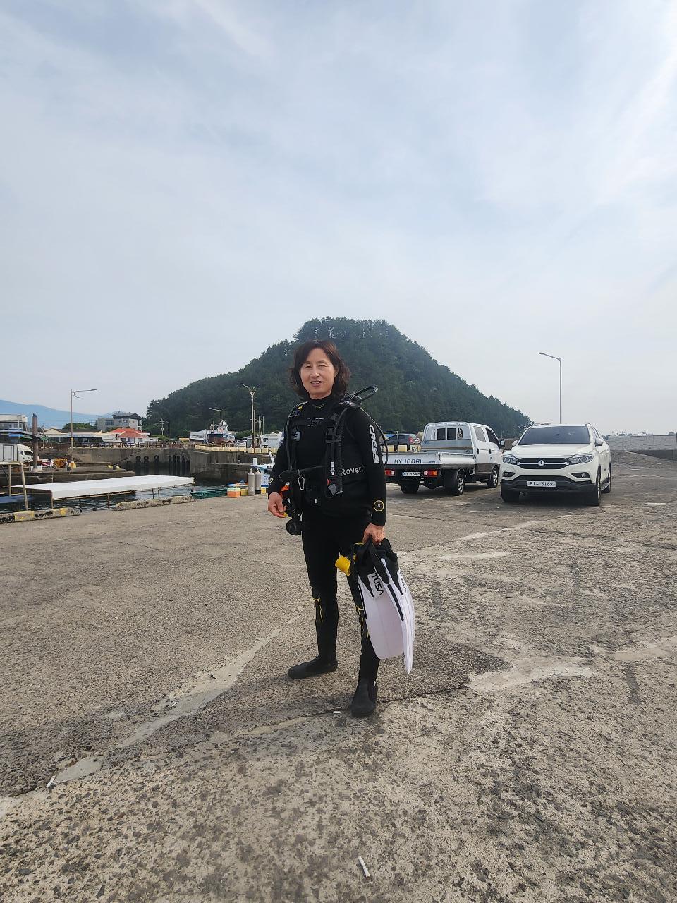 어제는 문섬 오늘은 섶섬