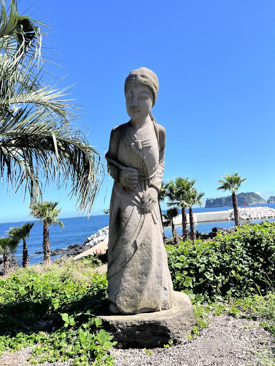 今済州島の天気は素晴らしいです。