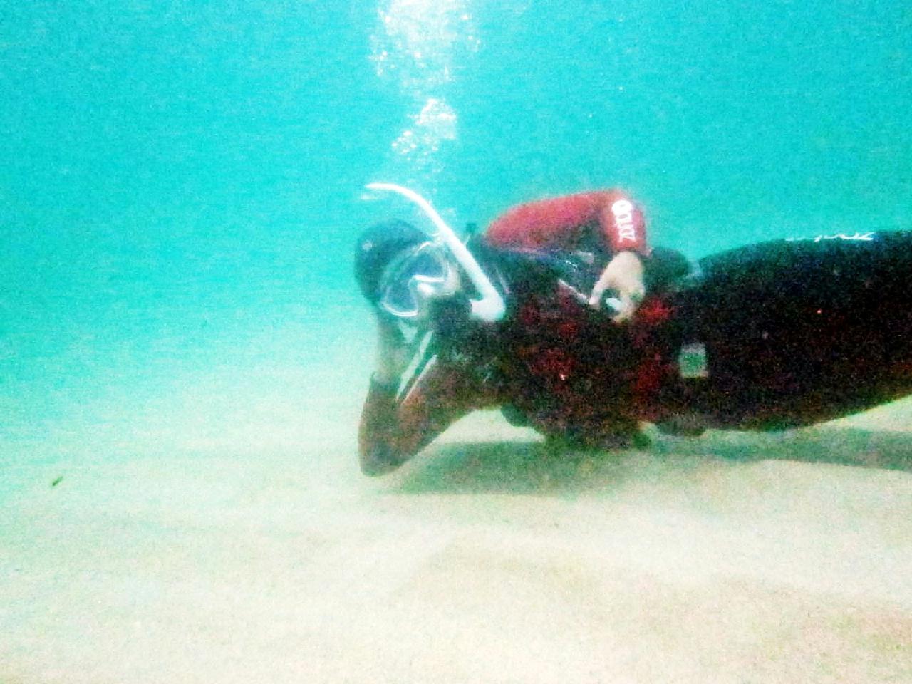 서지니의 손을 꼭 붙잡고