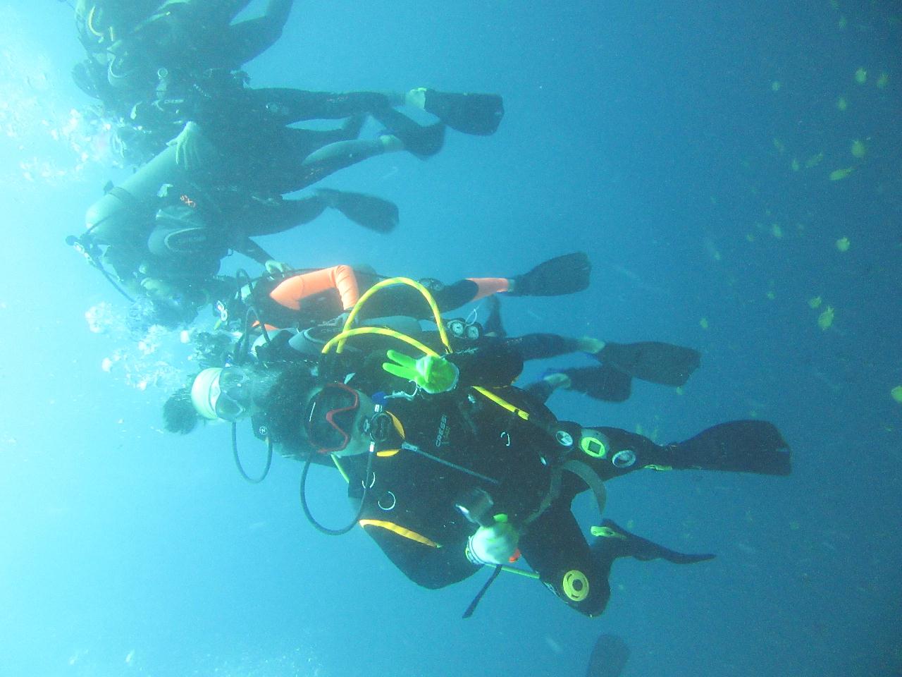 필리핀일정의 마지막 다이빙