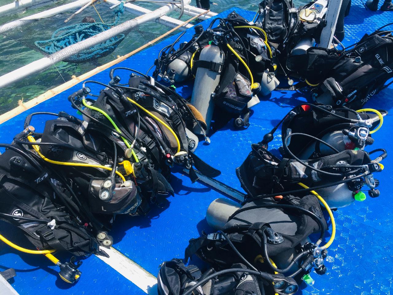 Rescue diver 시나리오 전 다이빙