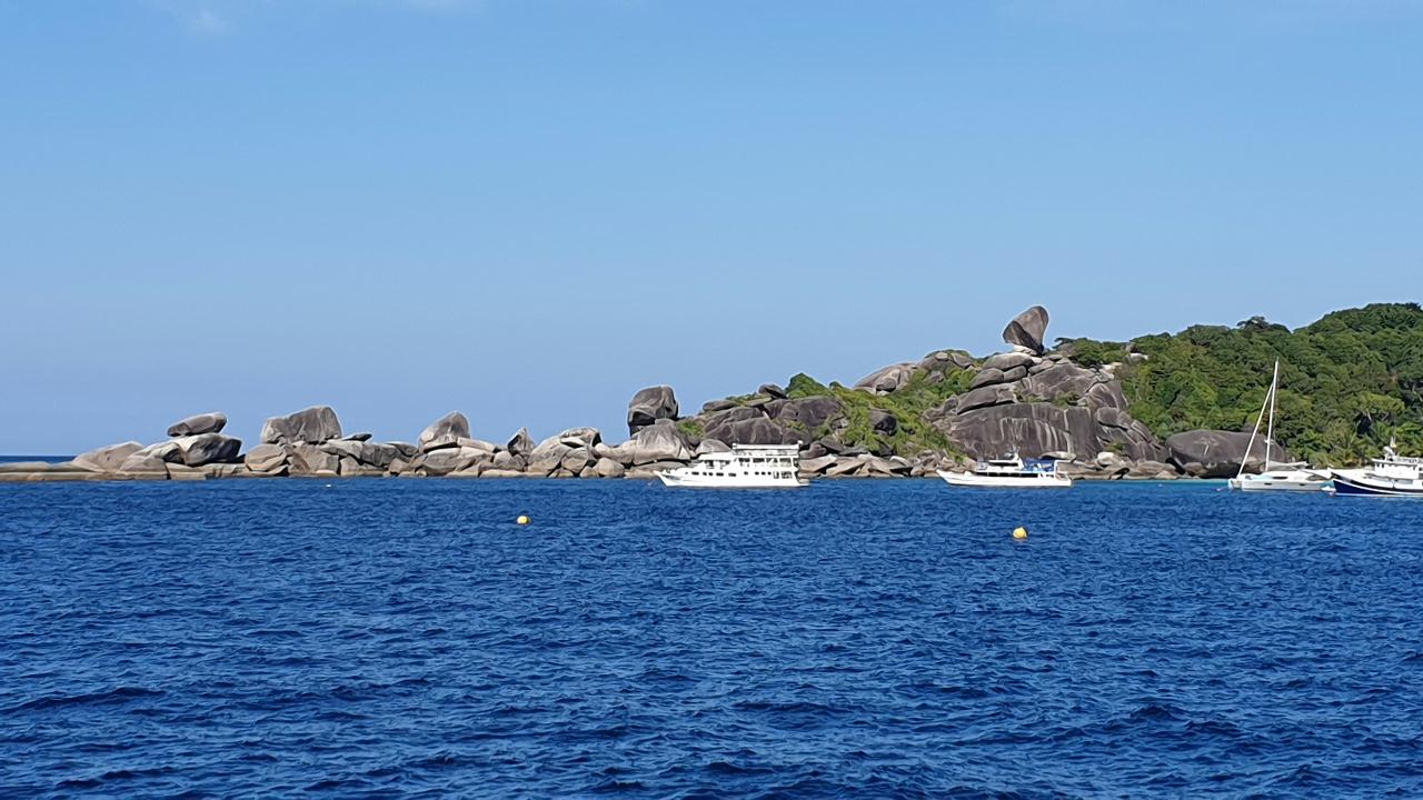 Similan Liveaboard #3.Three trees