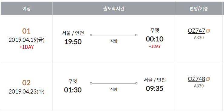 4/19~23 태국 푸켓 다이빙 가실분