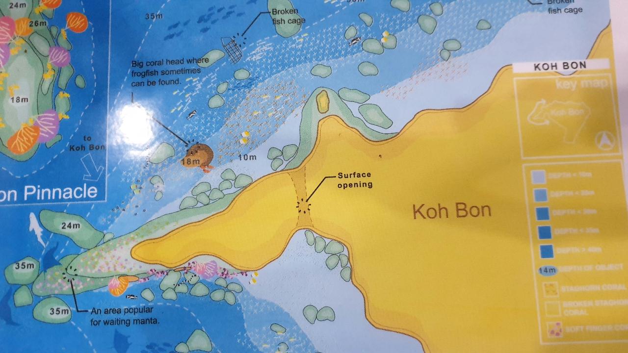Similan Liveaboard #5.Koh Bon