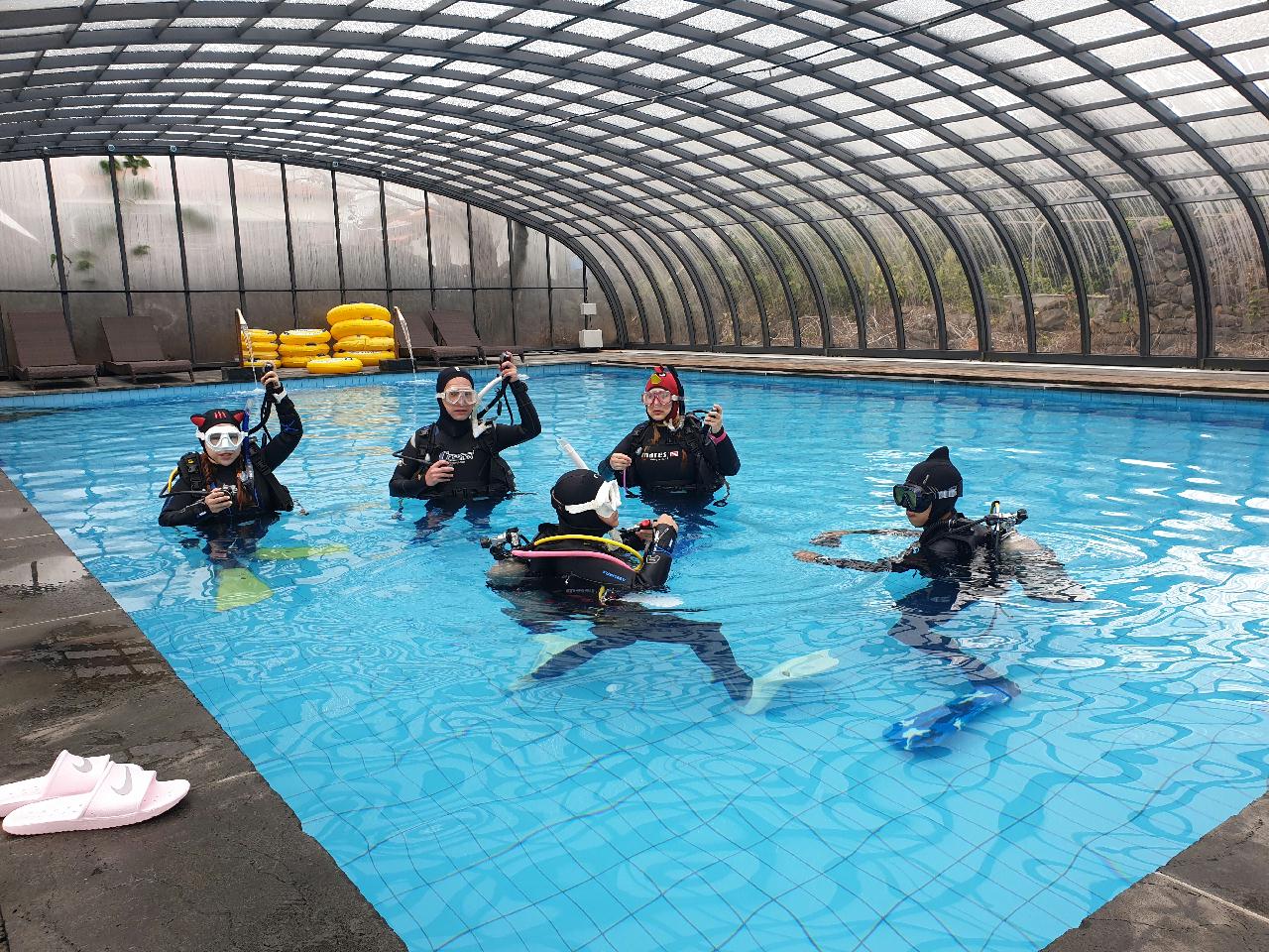 PADI 오픈워터 다이버 교육시작!!