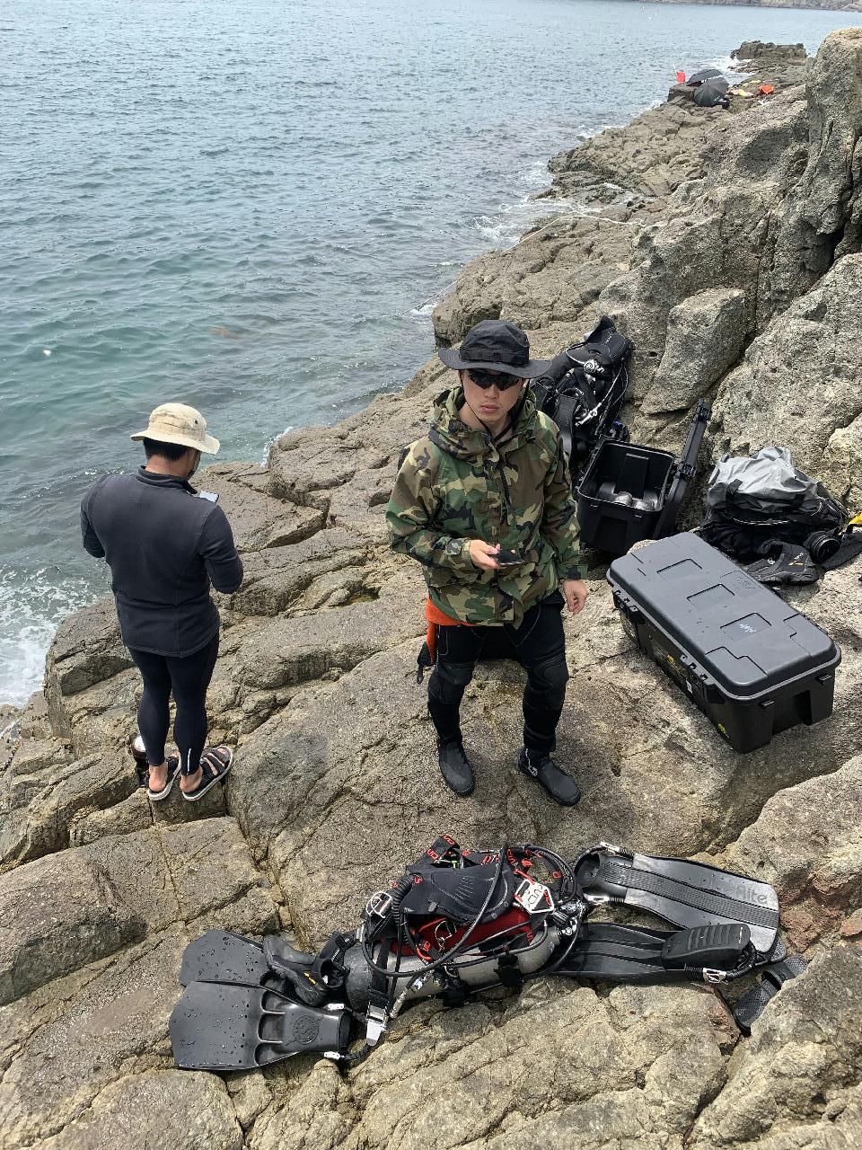 두번째 바다 다이빙