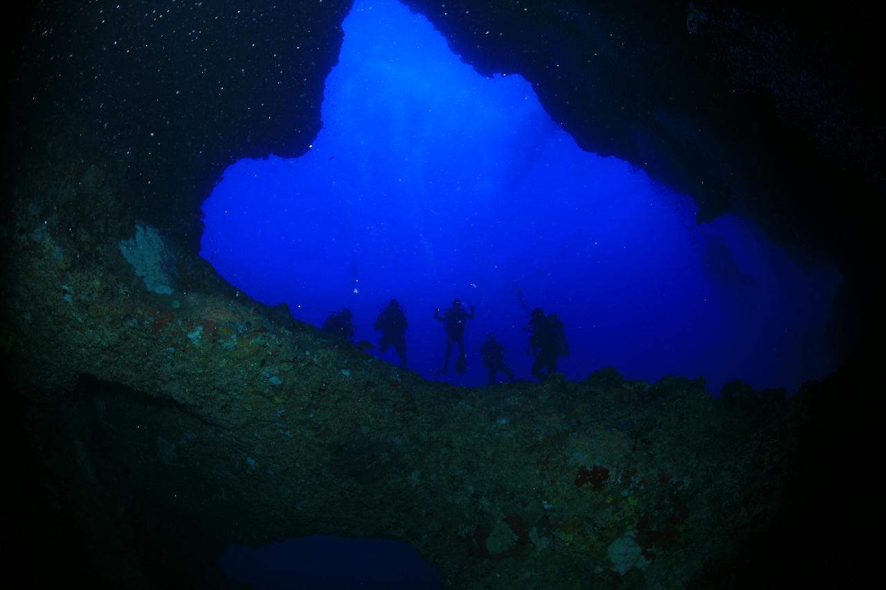모알보알 pescador island _west 해골바가지 포인트