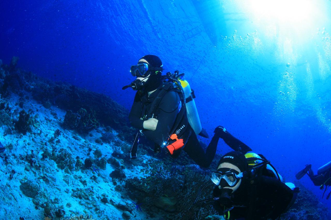모알보알 pescador island _east point