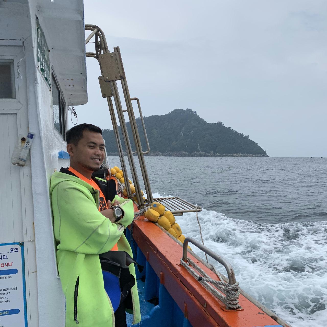 Diving with our guest from Jakarta, Indonesia