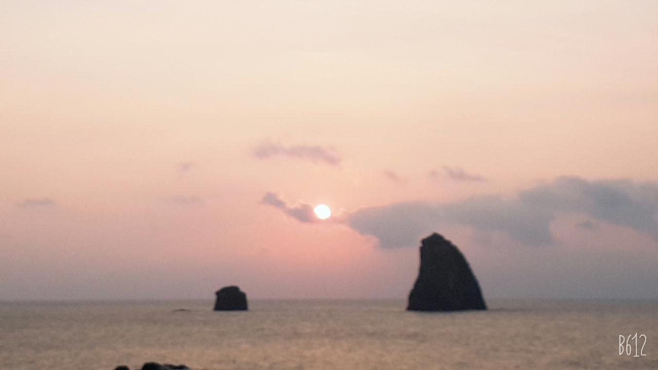 울릉도 북면 - 추산몽동해변 방파제