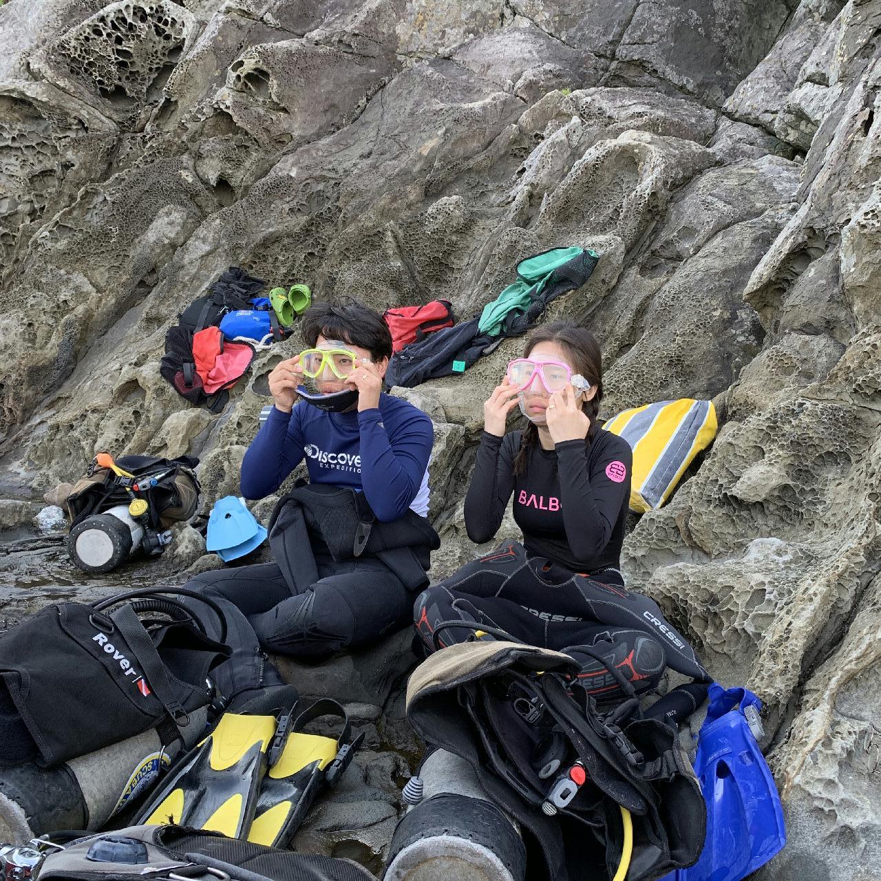 Discovery diving day?