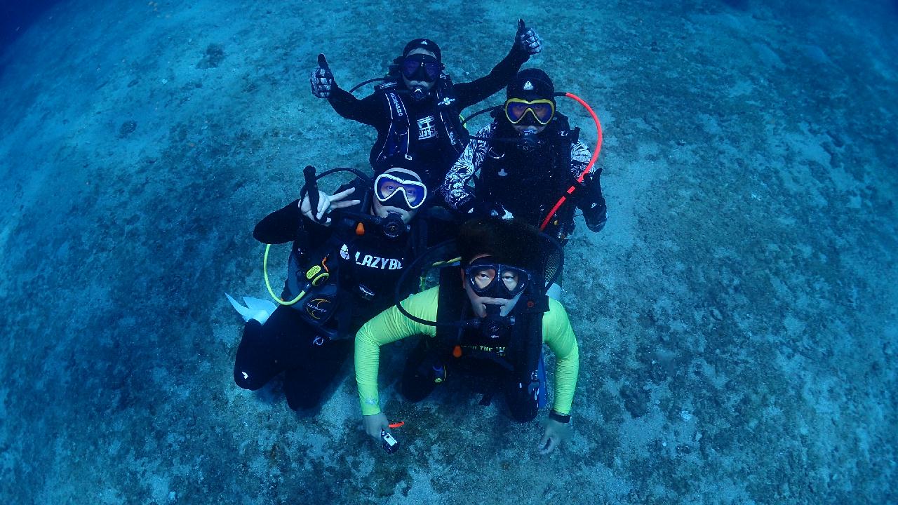 사이판 라우라우비치  체크다이빙 1