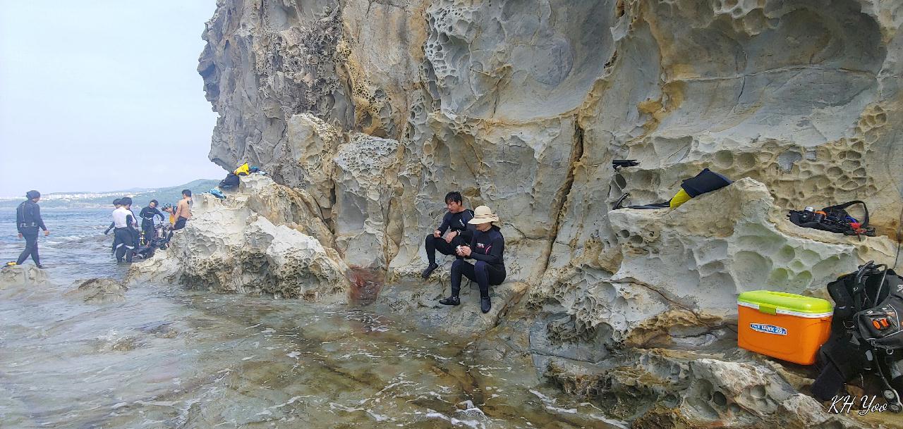 제주도 문섬 - 새끼섬 포인트 (새끼섬  한바퀴)