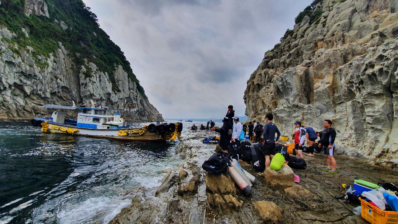 제주 찰스다이브 문섬, 새끼섬 딮 포인트