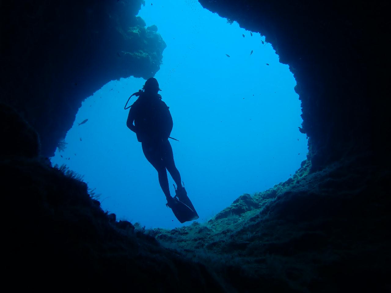 팔라우 다이빙 2일차 블루홀