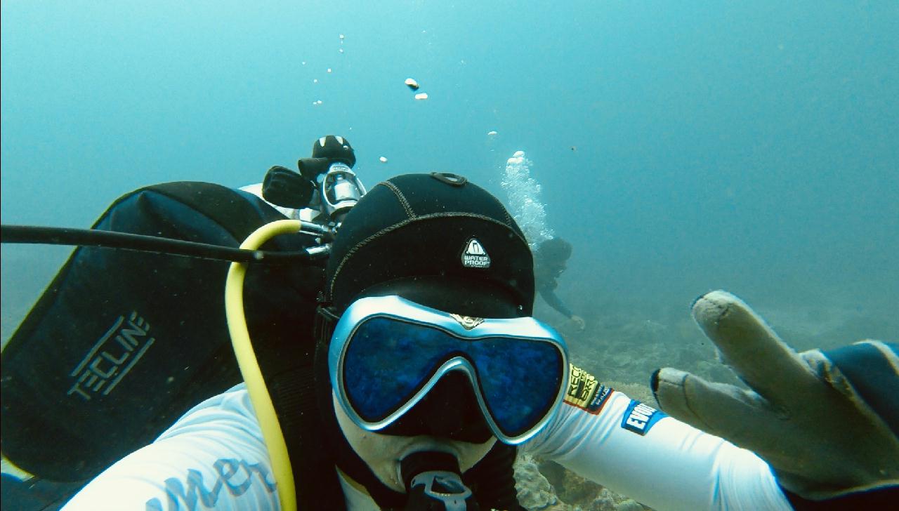 보라카이 해외 첫 다이빙 하루에 3깡씩 2틀 다이빙^^