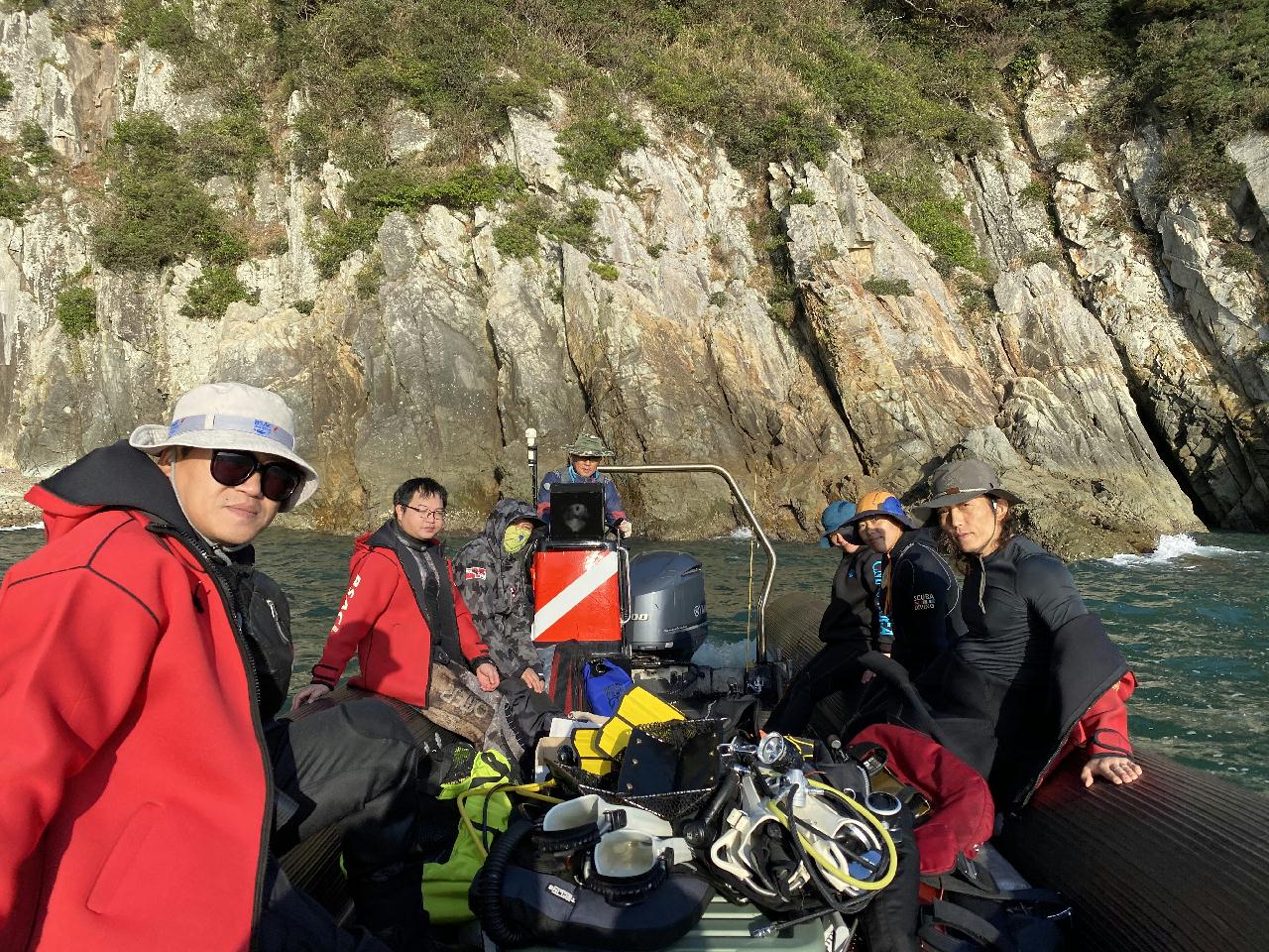 사량도 다이빙