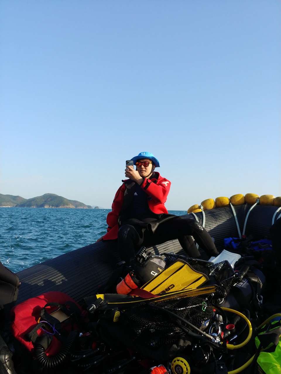 사량도 2번째날...쑤기미에 쏘이다