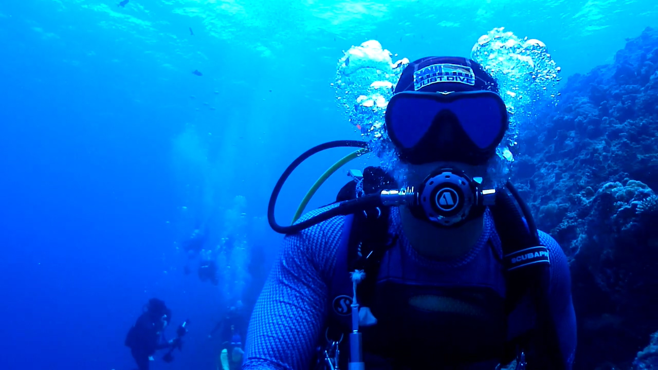 Palau Adventure Dive #Blue Corner Out Going Side