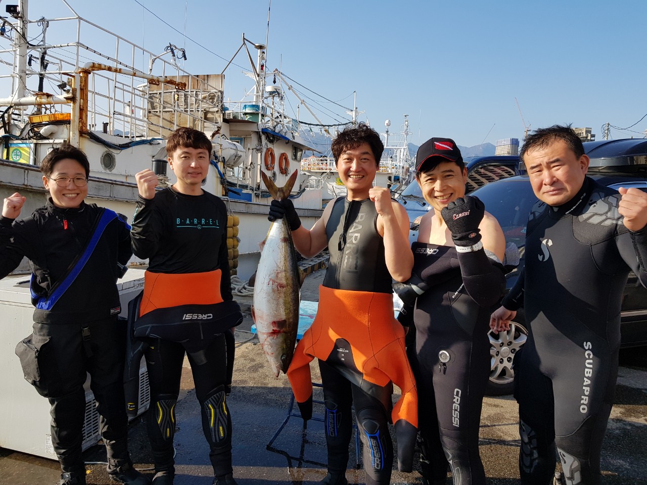 강원도 속초 펀다이빙(비단)