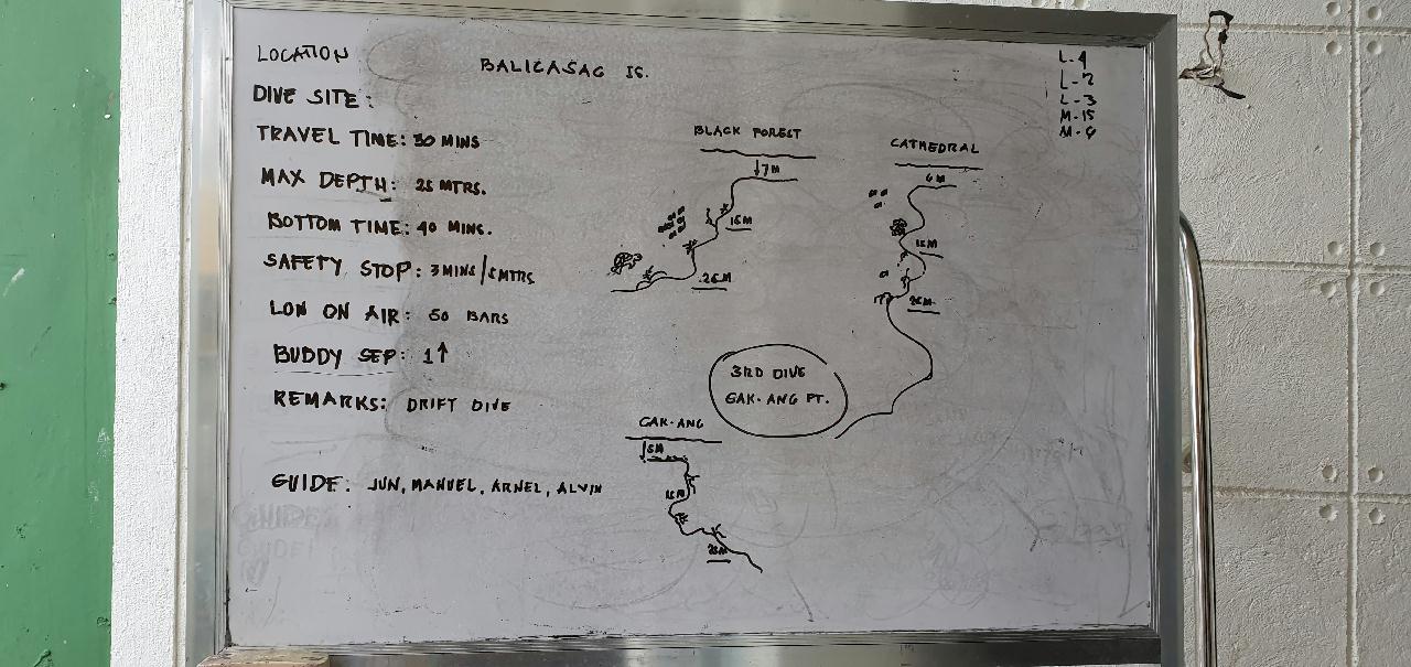 발리카삭 두번째다이빙