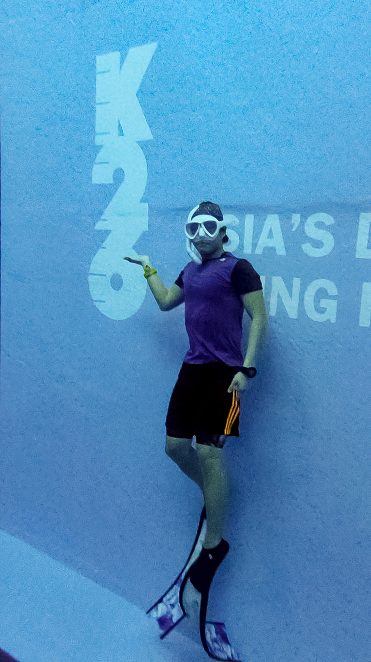 I became "Freediver"