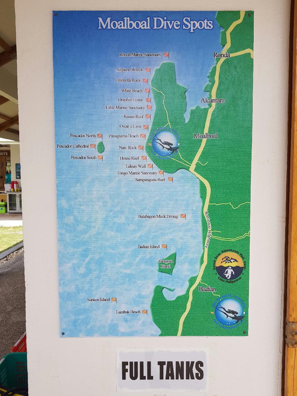 MOALBOAL FIRST DIVING
