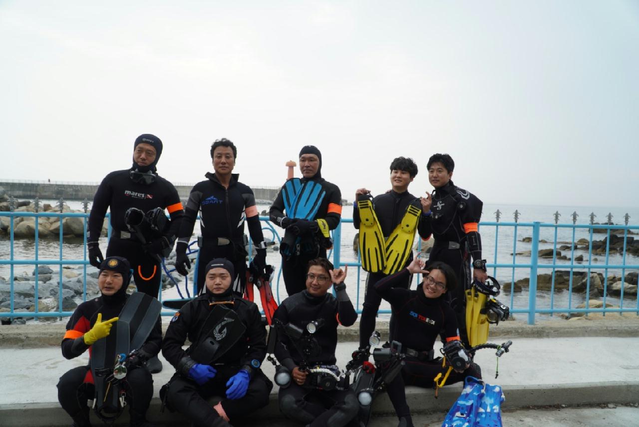 초록물고기 남애스쿠버리조트 1st dive(June 27, 2020)