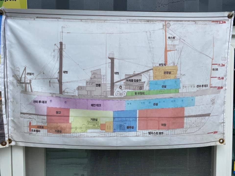 강릉 스텔라 난파선 모습