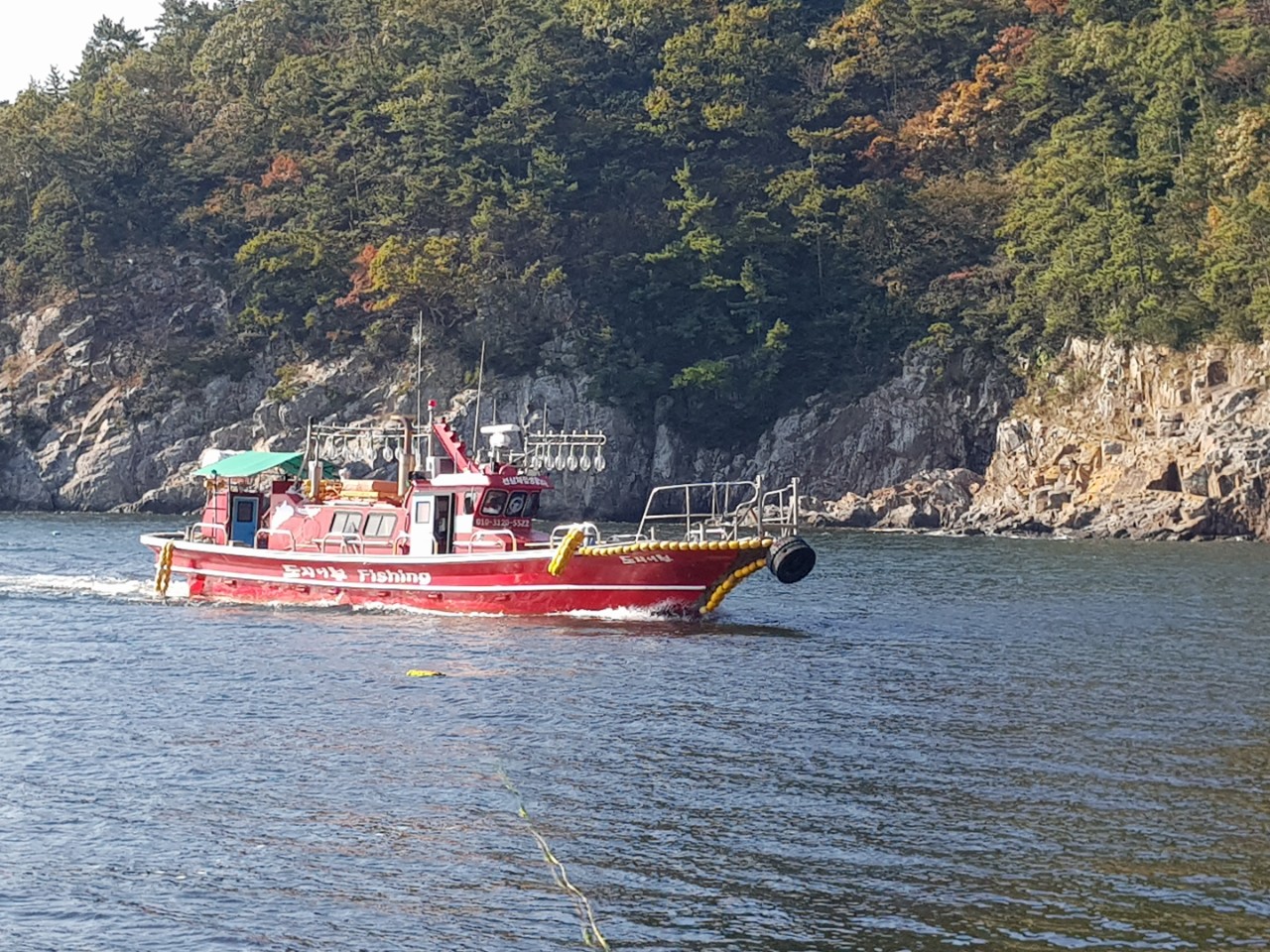 남해 미조 푸른바다 리조트 _ 앞바다