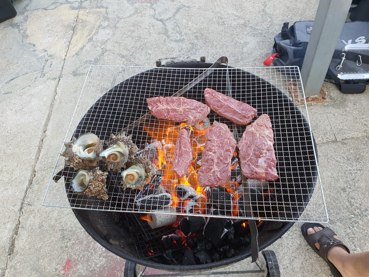 남해 미조 푸른바다 리조트 _ 앞바다