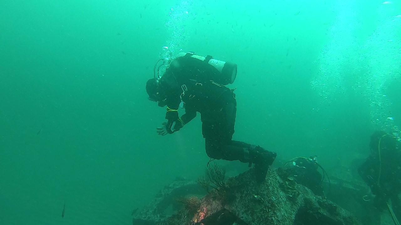 양양 칸다이브_휴휴암 먼곳 어초