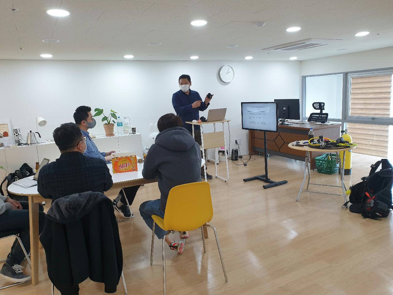 스쿠버 다이빙 장비(호흡기) 세미나 정책 변경