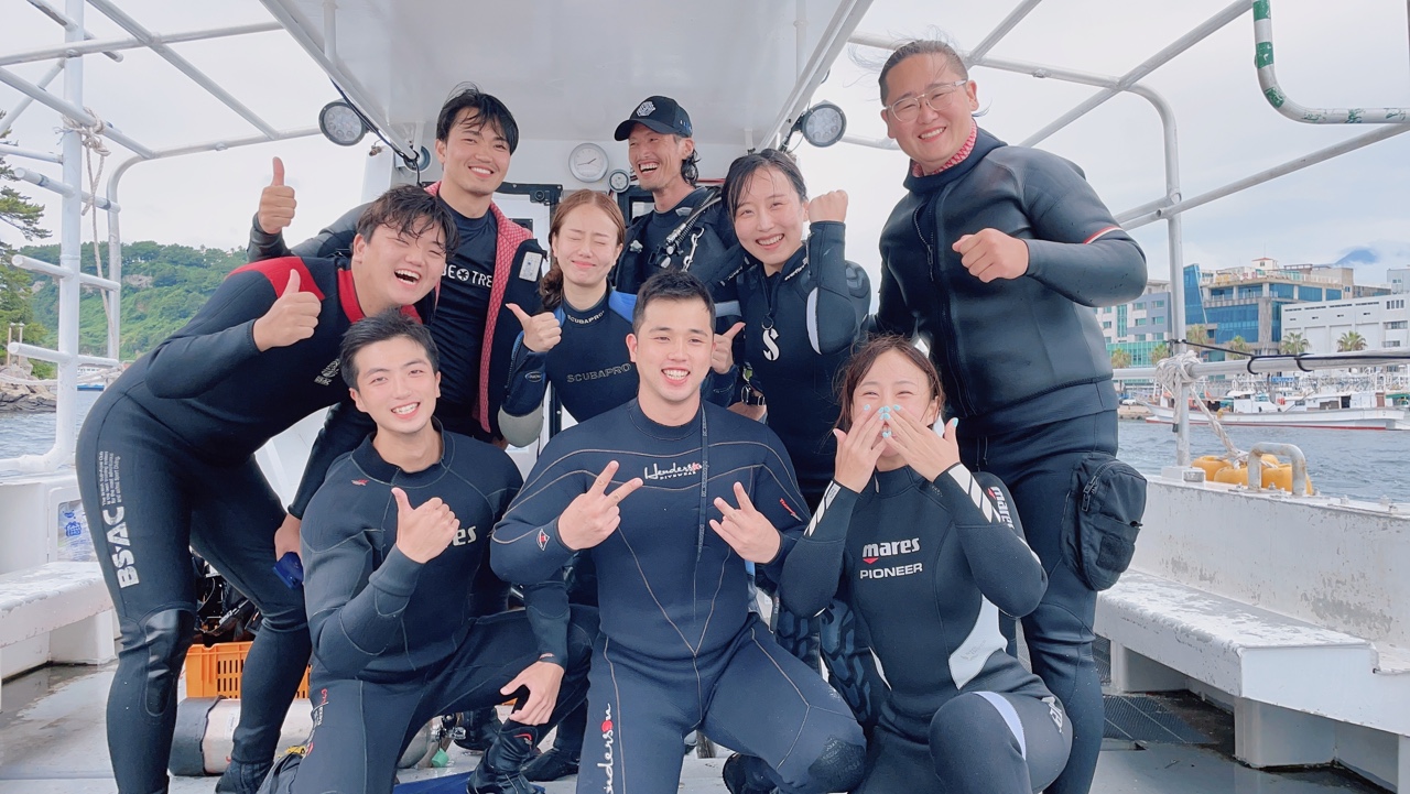 owad 3일차 : 문섬과 난파선 보팅