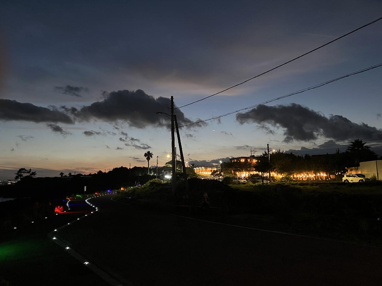 제주도 야경 즐기기