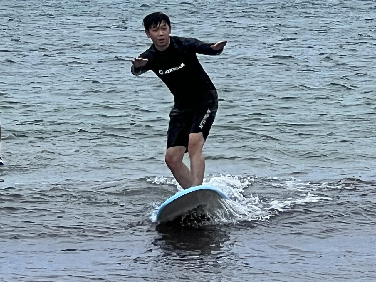 표선에서 첫 서핑 강습 후기