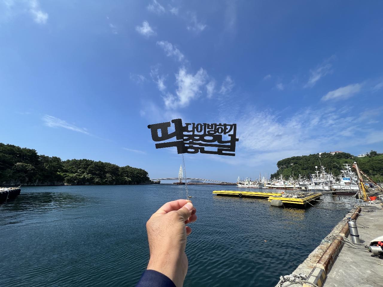 딱 다이빙하기 좋은날 입니다