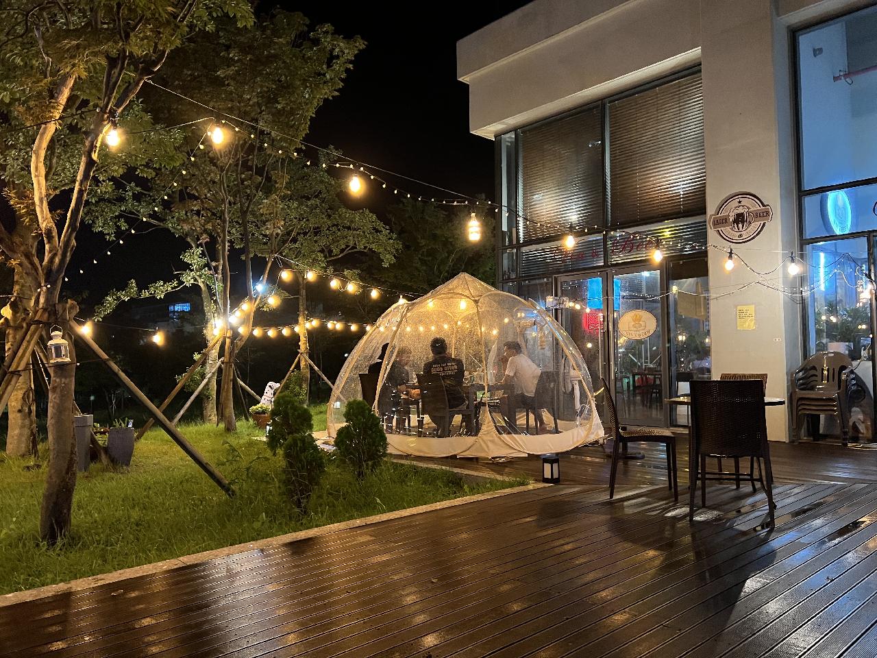 쌀쌀한 날씨 맥주 땡기면