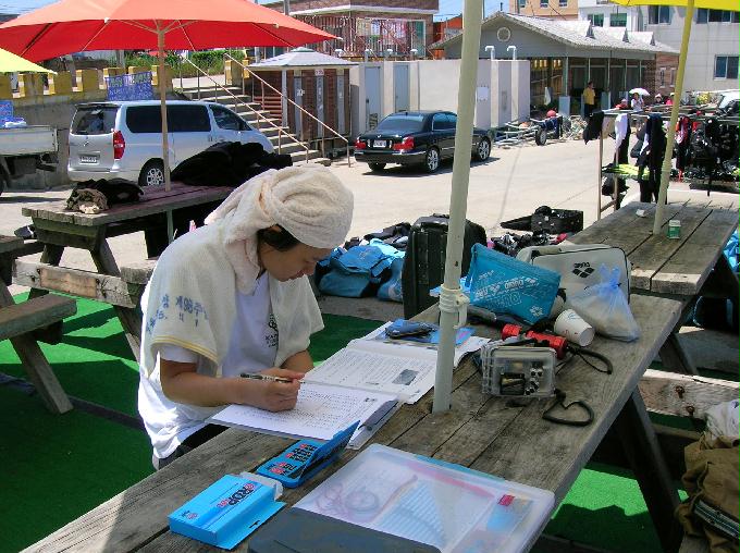 오픈워터 교육 - 교암리조트 - 교암리조트 항구