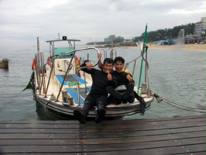 펀다이빙 - 강원도 강릉 경포다이브리조트 - 십리바위