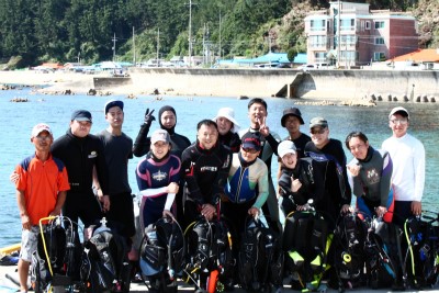 펀다이빙 - 울진군 울진읍 연지리 그랑블루리조트 - 27미터 강제 어초