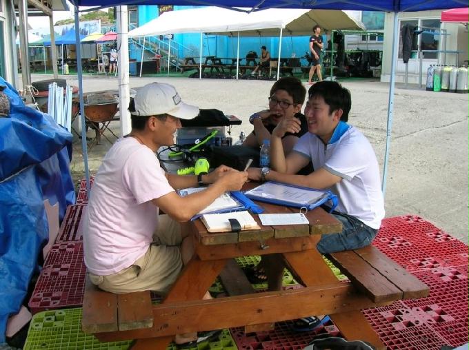 오픈워터 교육 - 강원도 고성 LF문암리조트 - 명파대