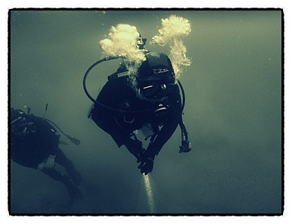 펀다이빙 - 울진군 진복리 고인돌스쿠버리조트 - 25미터 1번 인공 어초