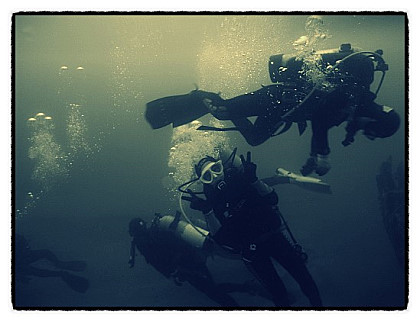 펀다이빙 - 울진군 진복리 고인돌스쿠버리조트 - 25미터 1번 인공 어초