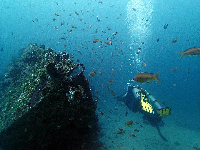 Fun Diving - 필리핀 민도르 사방 - Sabang Wreck