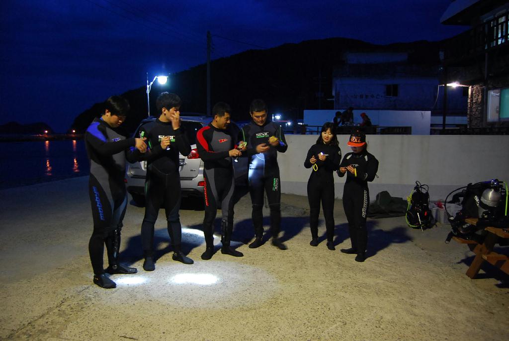 펀다이빙(야간) - 경남 남해 하야루비 - 비치