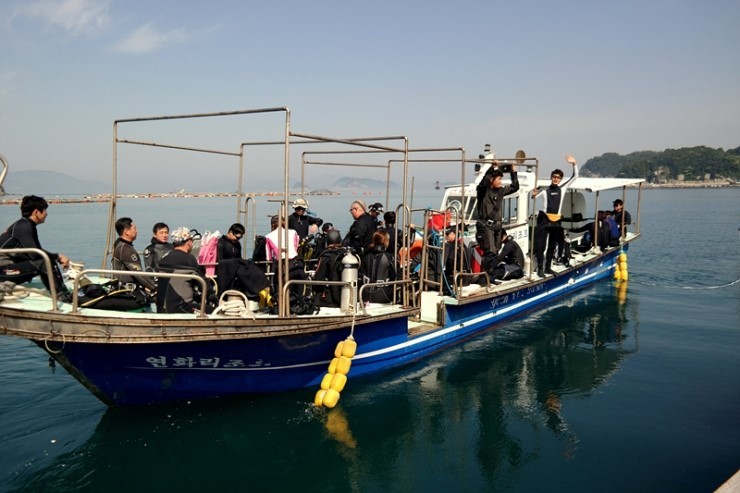 펀다이빙 - 통영 연화도 연화리조트 - 봉구여